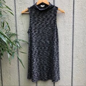 UO silence + noise ribbed marble mini dress